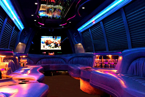 Going to a Long Drive With Your Family in a Party Bus