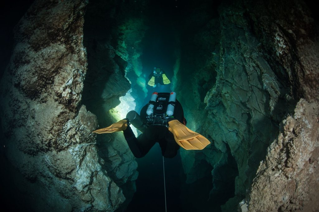 cave diving is not for the faint-hearted